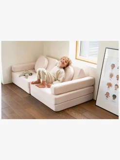 Børnemøbler|Shappy Play Bygbar Sofa 160x80 cm, Soft Beige