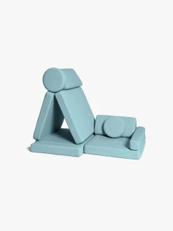 Børnemøbler|Shappy Play Bygbar Sofa 160x80 cm, Sky Blue