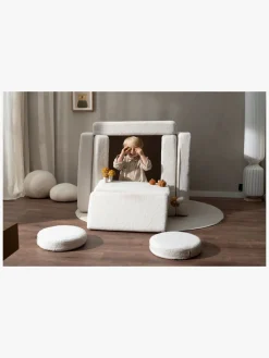 Børn Shappy Børnemøbler-Play Teddy Bygbar Sofa 160x80 cm, Cream White