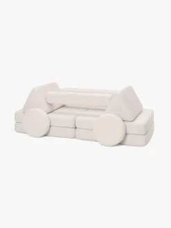 Børn Shappy Børnemøbler-Play Teddy Bygbar Sofa 160x80 cm, Cream White