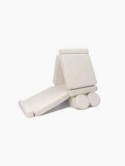 Børn Shappy Børnemøbler-Play Teddy Bygbar Sofa 160x80 cm, Cream White