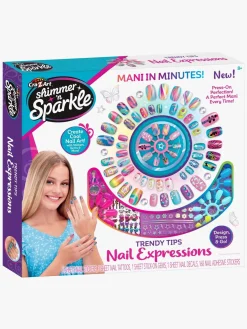 Kreativt Legetøj|ShimmerNSparkle Shimmer n' Sparkle Trendy tips Neglesæt Expressions