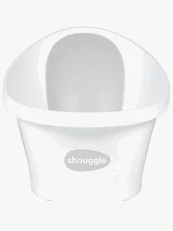 Shnuggle Badeværelset-Badekar Baby, White/Grey