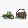 Legetøjsbiler & -Fartøjer|SIKU Skovtrailer John Deere 1:50
