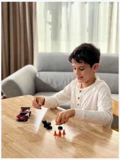 Fjernstyret|Silverlit Build 2 Drive Fjernstyret Bil Radical Racer