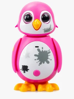 Interaktivt Legetøj|Silverlit  Mini Interaktiv Pingvin, Pink Lyserød