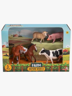 Legetøjsfigurer|SimbaToys Simba Toys Bondegårdsdyr 5 Stk. Flerfarvet