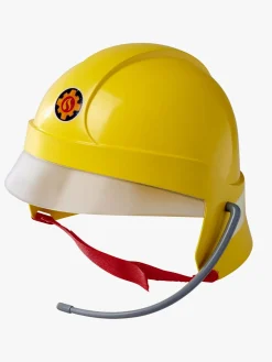 BrandmanSam2 Kostumer & Udklædning-Simba Toys Brandmand Sam Hjelm med Mikrofon