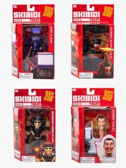 SKIBIDI TOILET Legetøjsfigurer-Figurer Deluxe 15 cm, Blandet