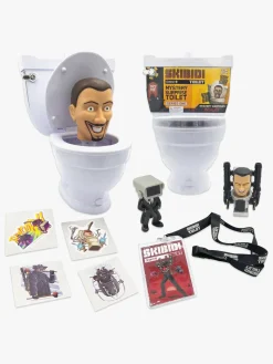 Legetøjsfigurer|SKIBIDI TOILET Mystery Surprise Toilet Legesæt