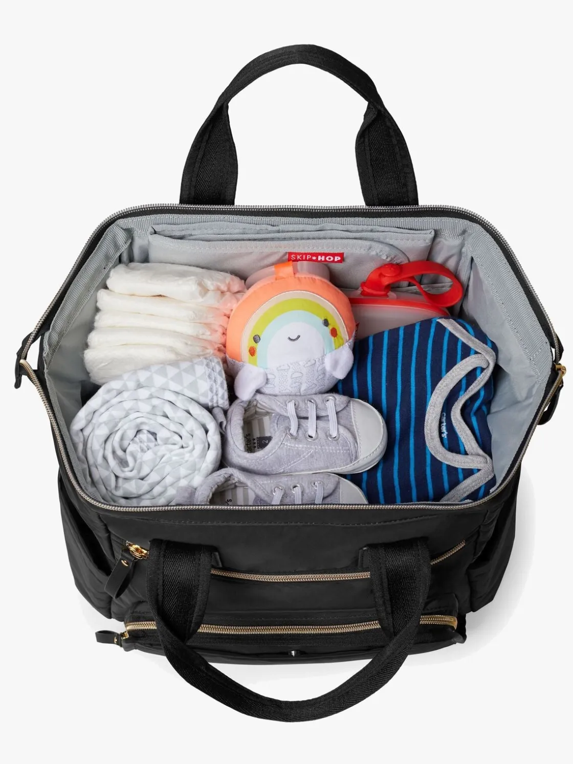 Pusletasker|SkipHop Skip Hop Mainframe Rygsæk, Charcoal Grå