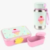 Spisetid|SkipHop Skip Hop Spark Style Madkasse og Flaske Is, Pink
