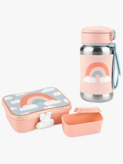 Spisetid|SkipHop Skip Hop Spark Style Madkasse og Flaske Regnbue