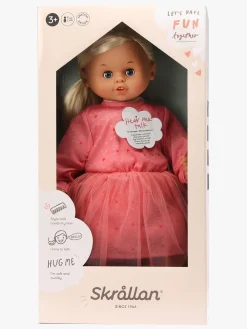 Børn Skrllan Legetøj Til Børn På 0-10 År|Dukker & Bamser-Skrållan Taledukke Lyst Hår 45 cm