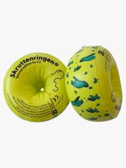 Svømning|Skruttenringen Badevinger, Gul Mønstret