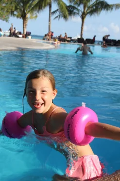 Svømning|Skruttenringen Badevinger, Lyserød