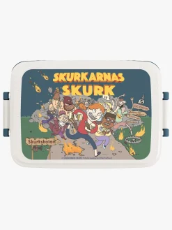Spisetid|Skurkarnasskurk Skurkarnas skurk Madkasse, Blå
