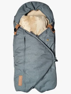 Køreposer|Sleepbag Mini Vinterkørepose, Grey Mélange/Brown Grå