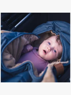 Køreposer|Sleepbag Mini Vinterkørepose, Grey Mélange/Brown Grå