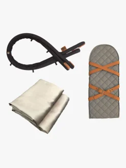 Køreposer|Sleepbag Tilbehørspakke, Grey Mélange/Brown Grå