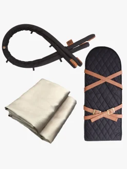 Sleepbag Køreposer-Tilbehørspakke, Midnight Petrol/Brown