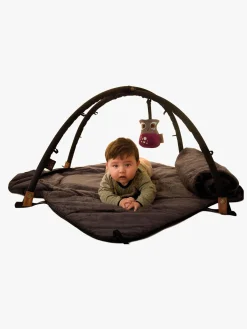 Køreposer|Sleepbag Tilbehørspakke Mini, Grey Mélange/Brown Grå