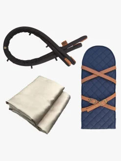 Sleepbag Køreposer-Tilbehørspakke Mini, Midnight Petrol/Brown