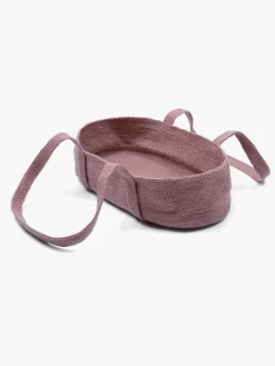 Dukker & Bamser|Smallstuff Dukkekurv, Powder Lyserød