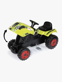 Smoby Pedal- & Gåbiler-Claas Farmer Traktor m. Lad XL