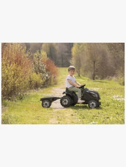 Pedal- & Gåbiler|Smoby  Farmer Traktor XL + Trailer, Sort Grå/Sort