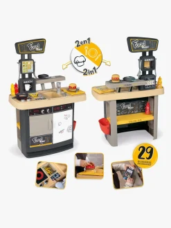 Smoby Rolleleg-Legekøkken Restaurant Food Corner 2-in-1