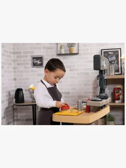 Smoby Rolleleg-Legekøkken Restaurant Food Corner 2-in-1