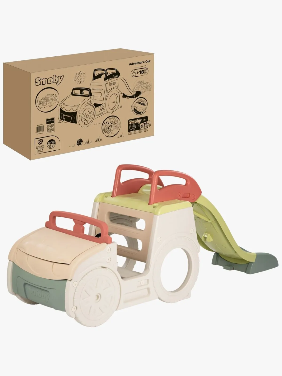 Udeleg|Smoby Life Adventure Car Rutsjebane