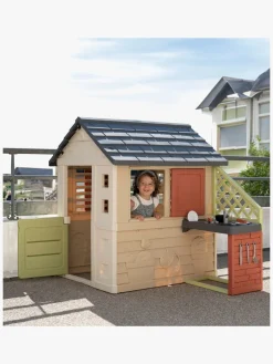 Udeleg|Smoby Life Nature Legehus med Køkken