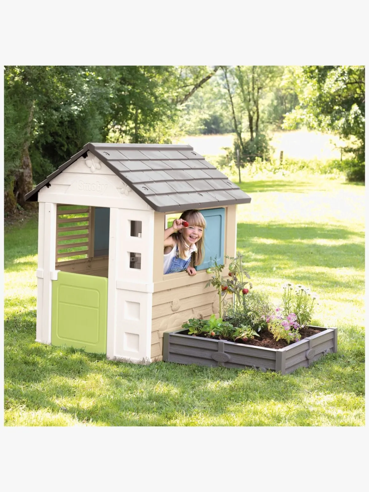 Udeleg|Smoby Life Square Legehus