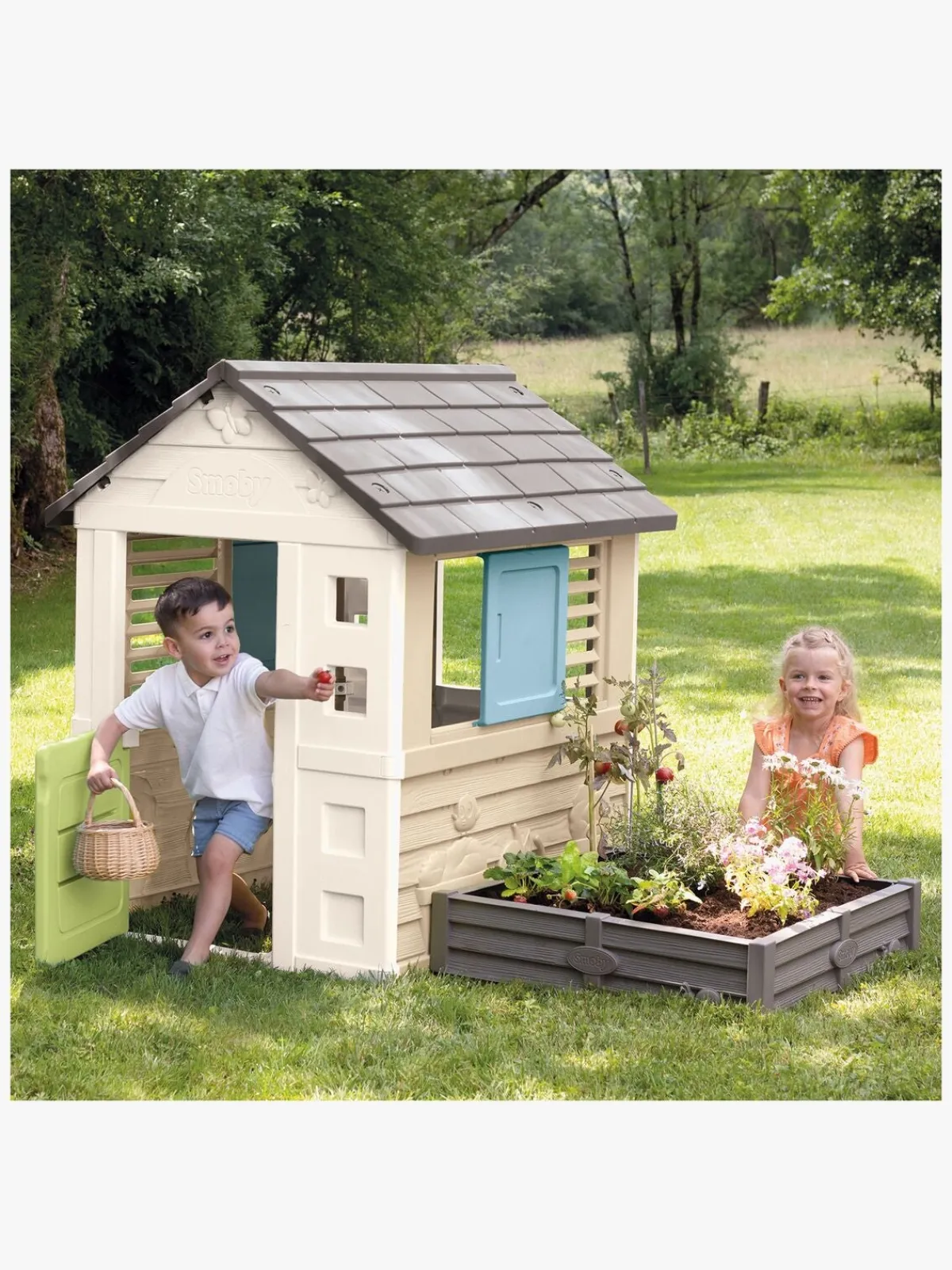 Udeleg|Smoby Life Square Legehus