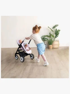 Dukker & Bamser|Smoby MAXI-COSI Tvillingevogn, Pink
