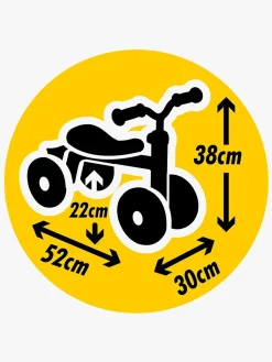 Pedal- & Gåbiler|Smoby Mickey Rookie Gåcykel