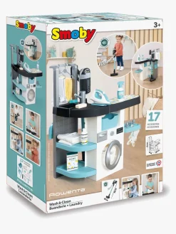 Rolleleg|Smoby Rowenta Wash&Clean Vasketøjs- og Rengøringssæt