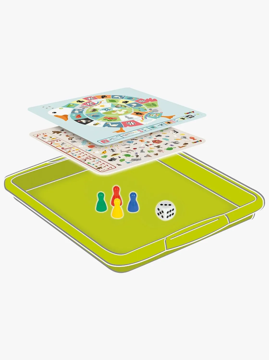 Spil & Puslespil|Smoby Skuffe med 4 Spil