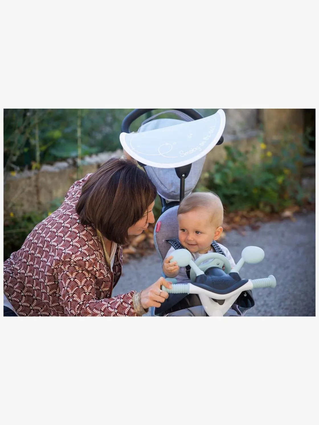 Cykler|Smoby Trehjulet Cykel Baby Driver Plus, Blå