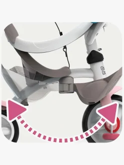 Cykler|Smoby Trehjulet Cykel Baby Balade Plus, Lyserød