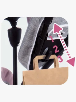 Cykler|Smoby Trehjulet Cykel Baby Driver Plus, Pink