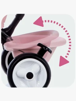 Cykler|Smoby Trehjulet Cykel Baby Driver Plus, Pink