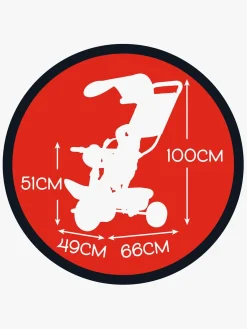 Smoby Cykler-Trehjulet Cykel Baby Balade Plus Mickey Mouse