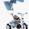 Cykler|Smoby Trehjulet Cykel Baby Balade Plus, Blå