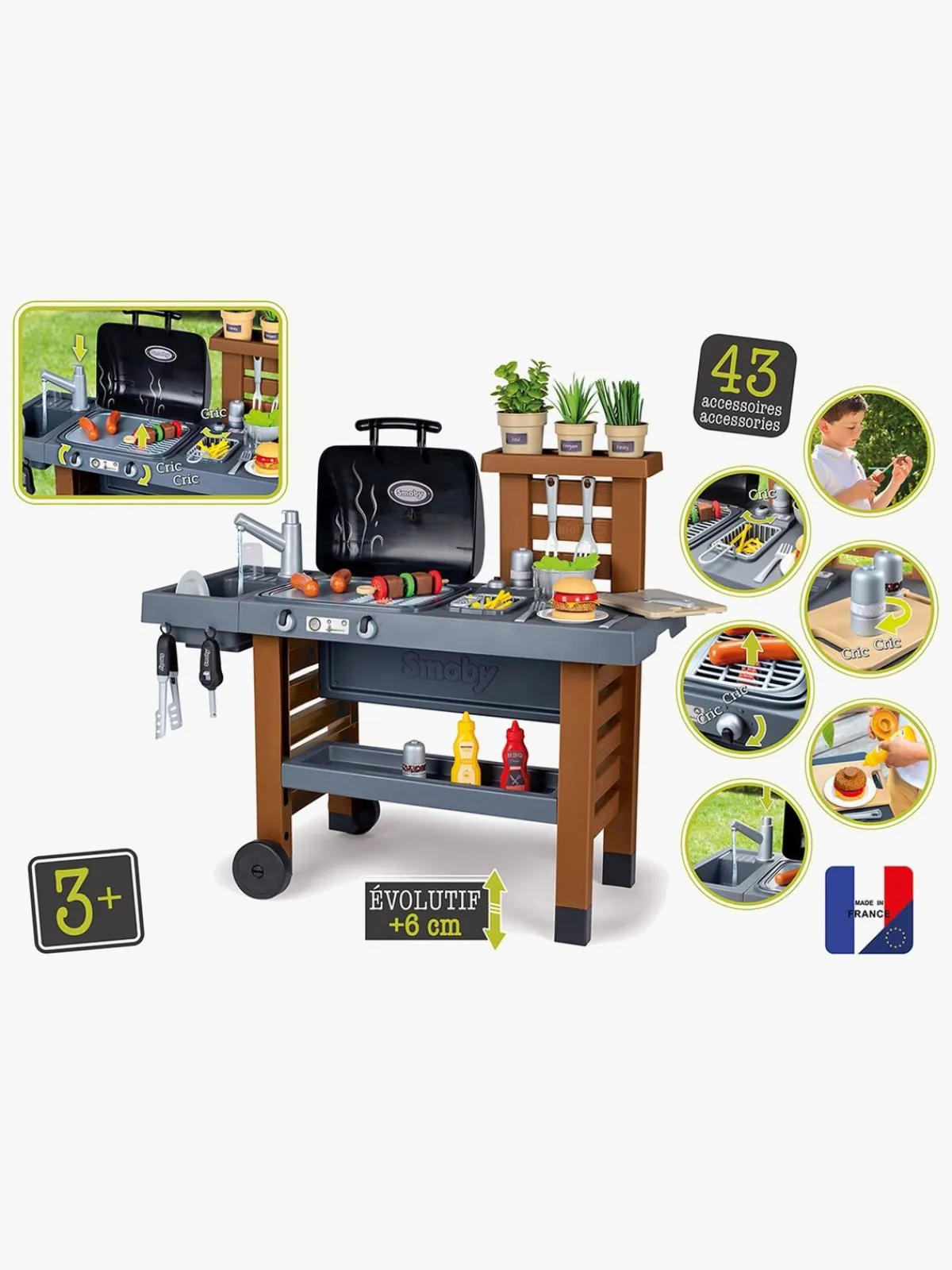 Smoby Udemøbler|Udeleg-Udekøkken