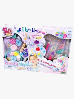 Kreativt Legetøj|SoBeads So Beads Hårdekoration Perler & Enhjørning