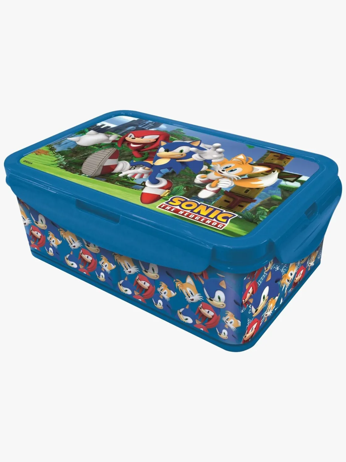 Spisetid|Sonic Madkasse med Udtagelig Rumdeler, Blue