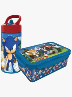 Spisetid|Sonic  Madkasse og Flaske, Blue